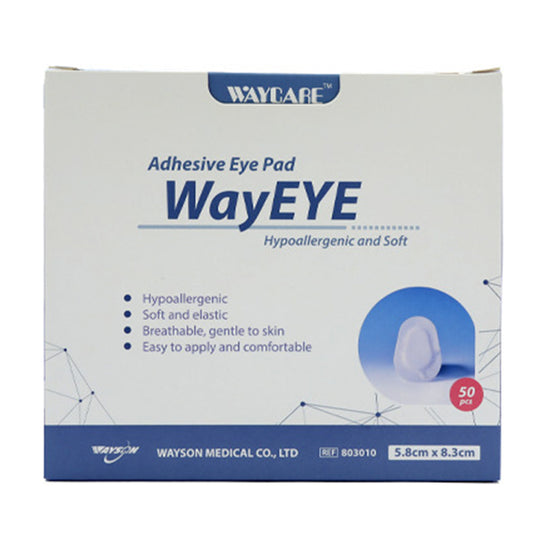 WAYCARE EYEPAD ADH. 5.8X8.3 CM