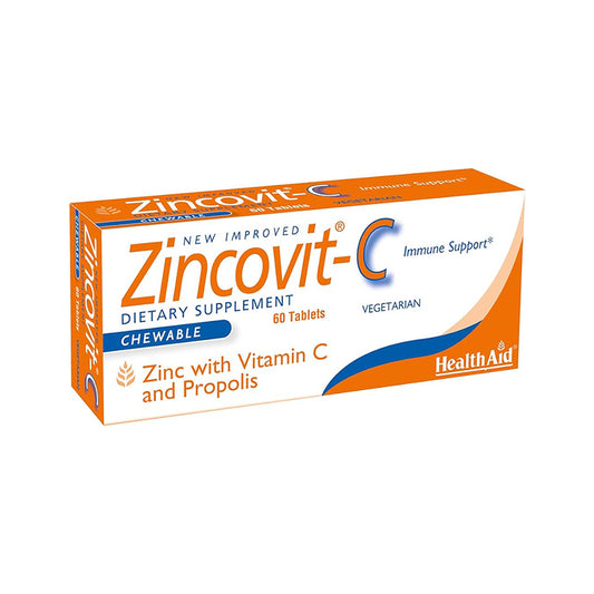 ZINCOVIT C CHEWABLE TAB 60 S - HEALTH AID