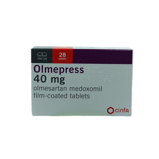 OLMEPRESS 40 MG TAB 28 S