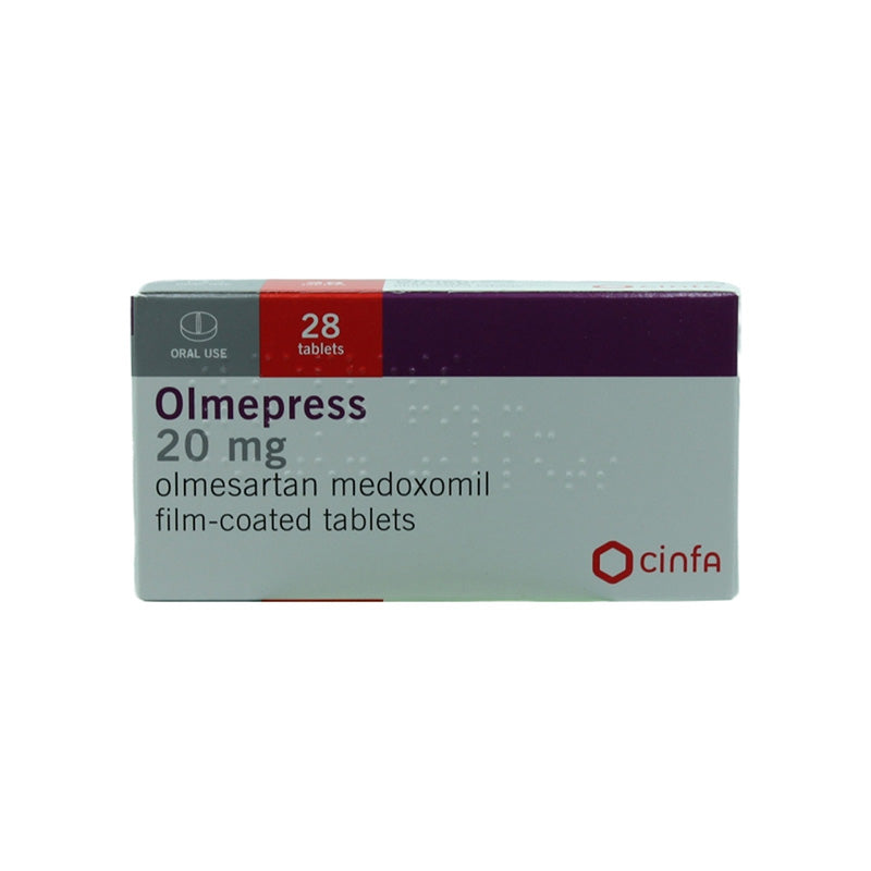 OLMEDINE 20 / 5 MG TAB 28 S