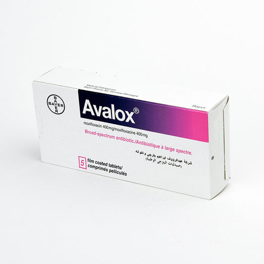 AVALOX 400 MG TAB 7 S