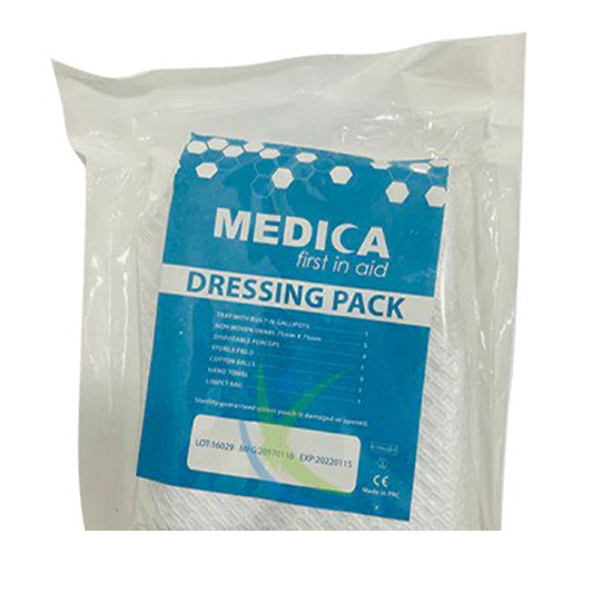 MEDICA DRESSING PACK 75MM X 75