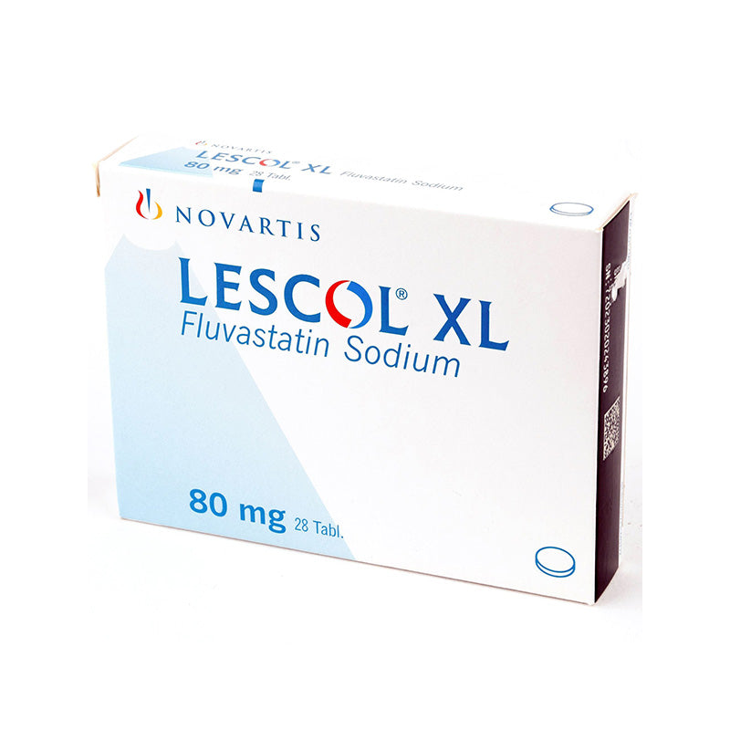 LESCOL XL 80 MG TAB 28 S