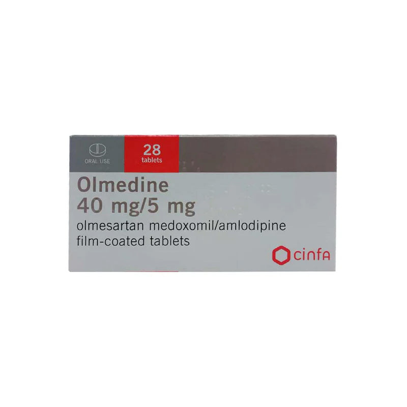 OLMEDINE 40 / 5 MG TAB 28 S