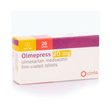 OLMEPRESS 20 MG TAB 28 S