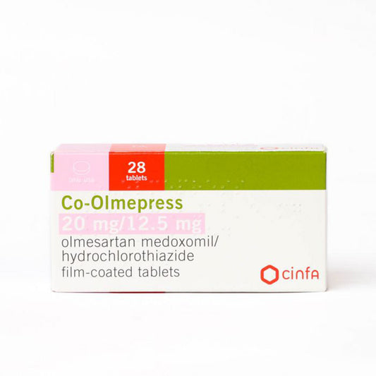 CO OLMEPRESS 20 / 12.5 MG TAB 28 S