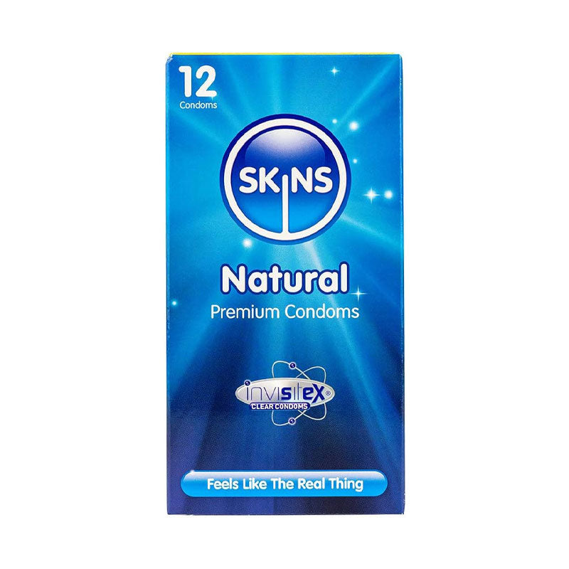 SKINS NATURAL CONDOMS 12 S