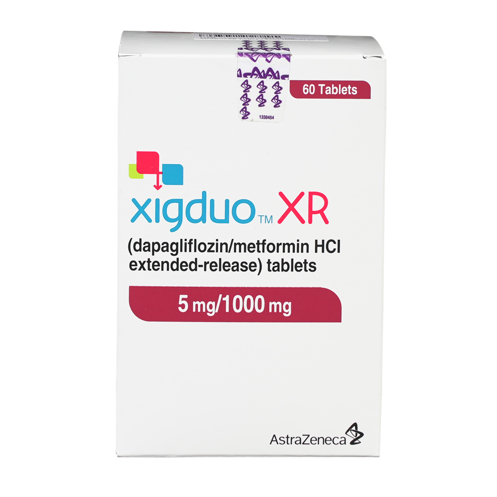 XIGDUO XR 5/1000 MG TAB 60 S