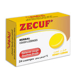 ZECUF LOZENGES HONEY LEMON 24