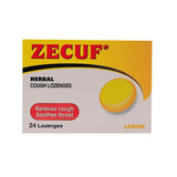 ZECUF LOZENGES LEMON 24 S