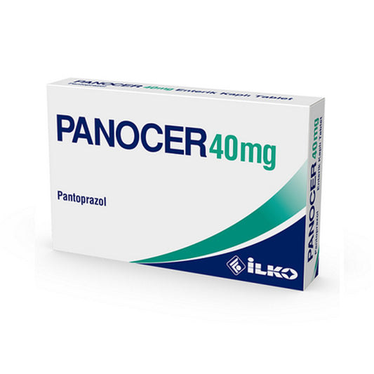 PANOCER 40 MG ENTERIC COATED TAB 14 S