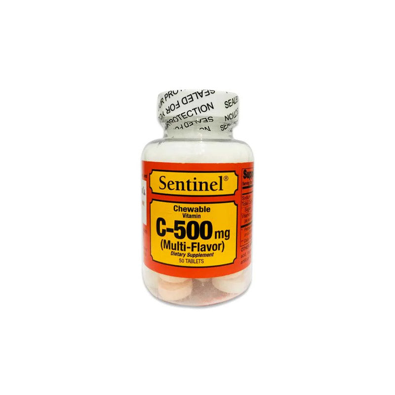 SENTINEL CHEWABLE VITAMIN C 500 MULTIFLAVOR TAB 5