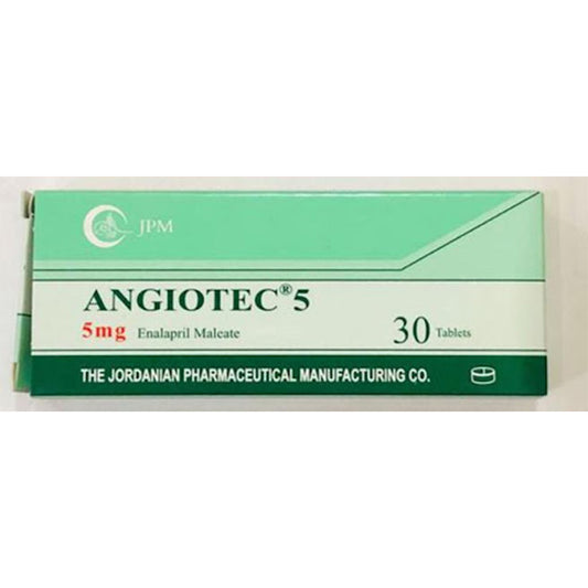 ANGIOTEC 5 MG TAB 30 S