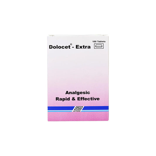 DOLOCET EXTRA 500 MG 100 S