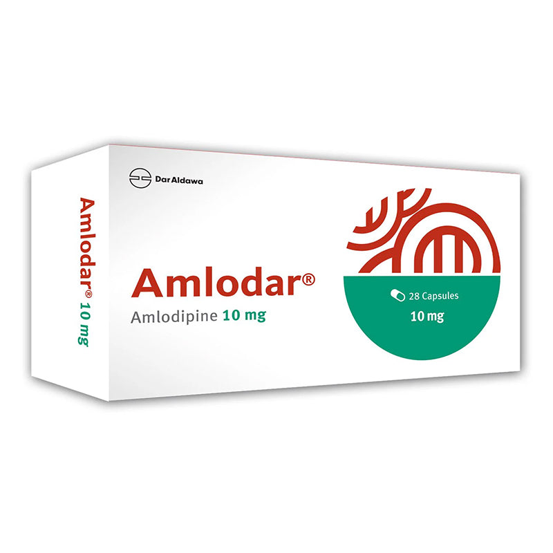 AMLODAR 10 MG CAPS 28'S