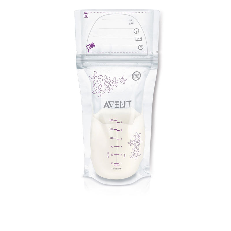 AVENT BREAST MILK STORAGE BAG 180ML SCF603/25