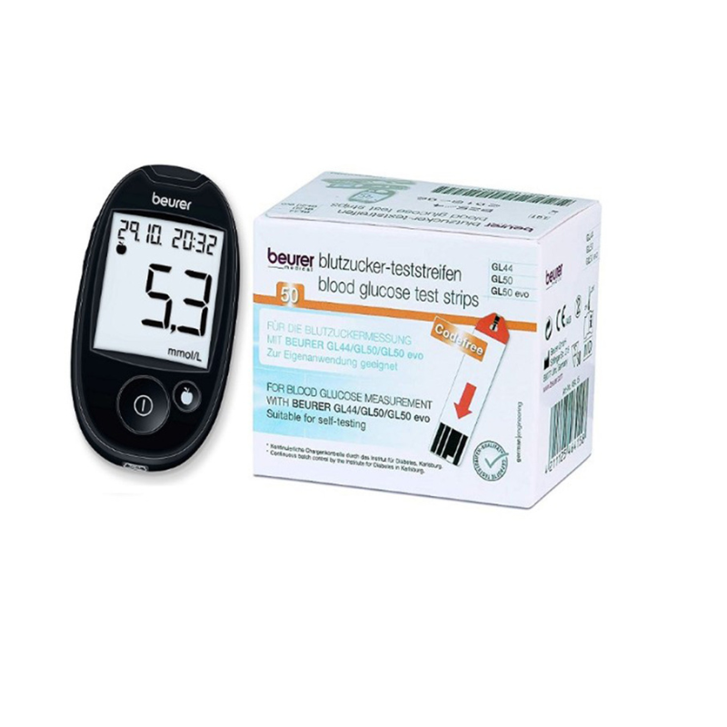 GL 44/GL 50 CODEFREE BLOOD GLUCOSE TEST STRIPS 50S