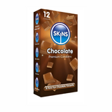 SKINS CHOCOLATE FLAVOURED CONDOMS 12 PACK