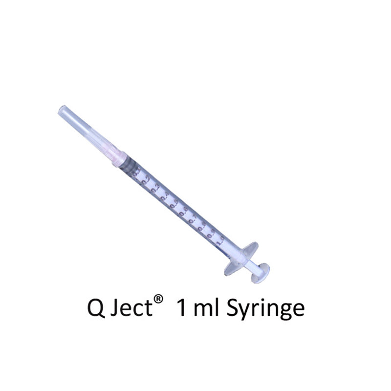 Q-JECT SYRINGE 01ML INSULIN(30GX5/16'-8MM)100S