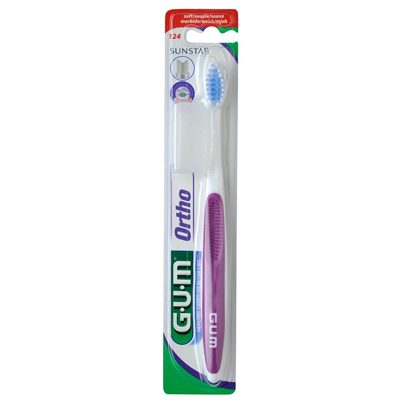 GUM T/BRUSH ORTHODONTIC 124 MJ