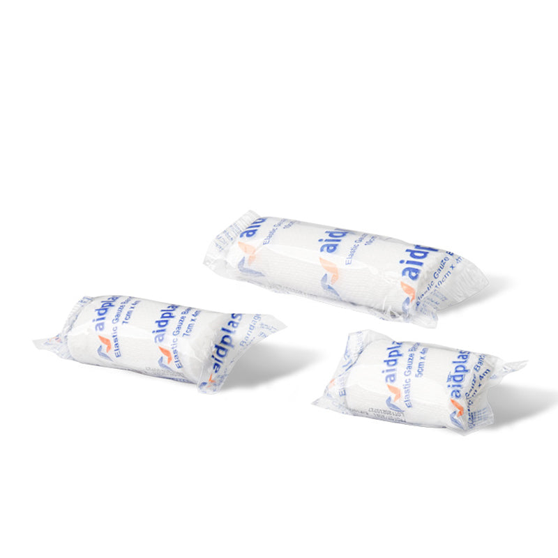 AIDPLAST 5CMX4M ELASTIC GAUZE BANDAGE-S