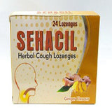 SEHACIL HERB COUGH LOZEN-GINGER F