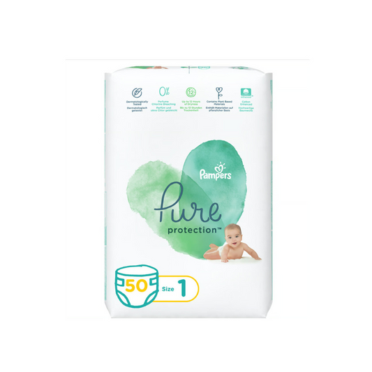 PAMPERS PURE S1 50S