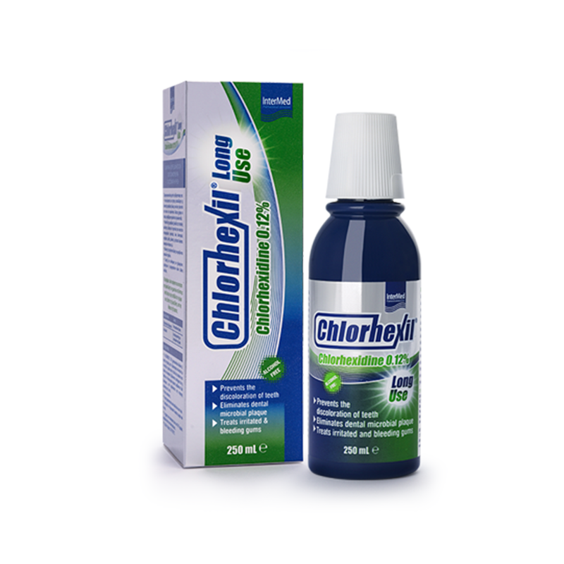 CHLORHEXIL 0.12% MOUTHWASH LONG USE