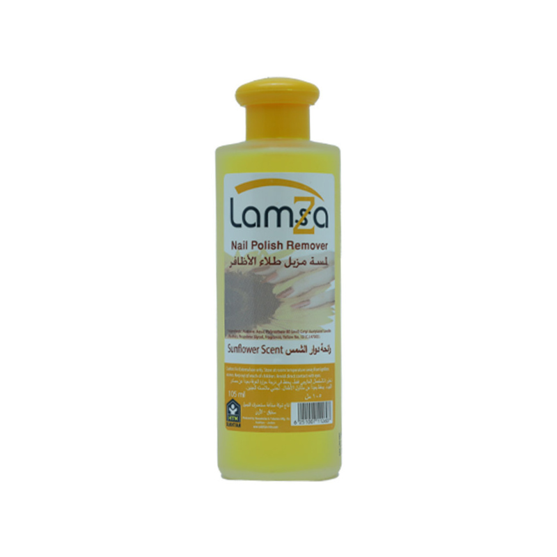 LAMZA NAIL POLISH REMOVER 105 ML YELLOW