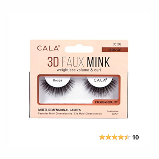 Cala 3D Faux Mink Lashes Rouge-35106