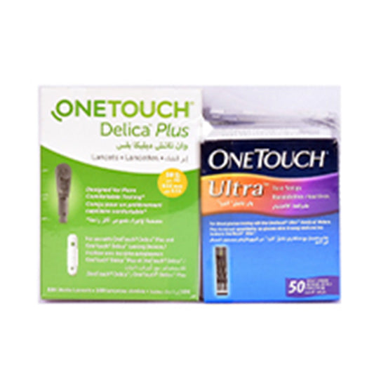 ONE TOUCH ULTRA STRIP( 2REFILL KIT  + 1 LANCET)