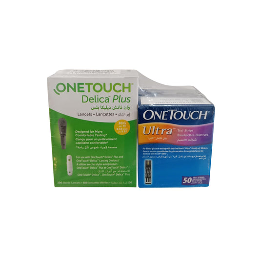 ONE TOUCH ULTRA STRIP( 2REFILL KIT  + 1 LANCET)