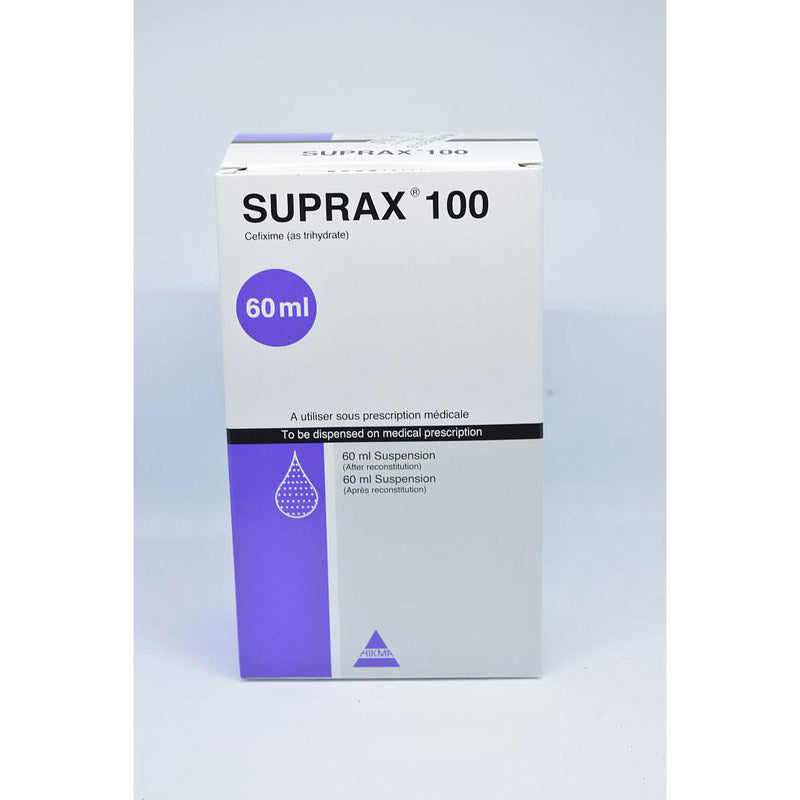 SUPRAX 100MG SUSPENSION 60ML