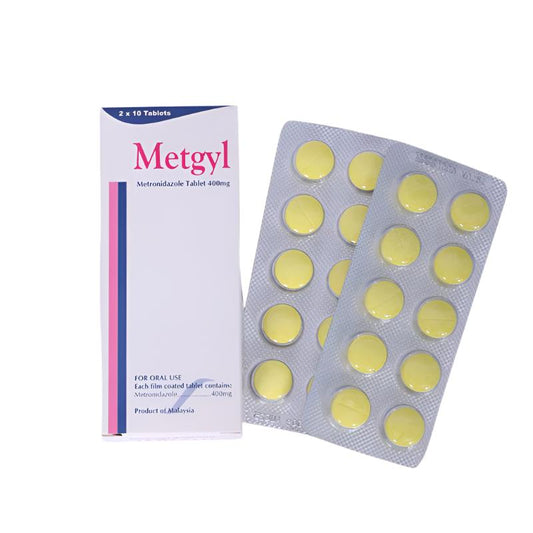 METGYL 400MG TABLET 20'S