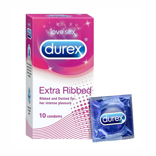 DUREX  CONDOMS 10 EXTRA RIBBED