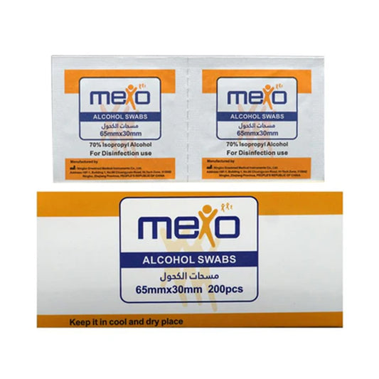 MEXO ALCOHOL SWAB    200 S