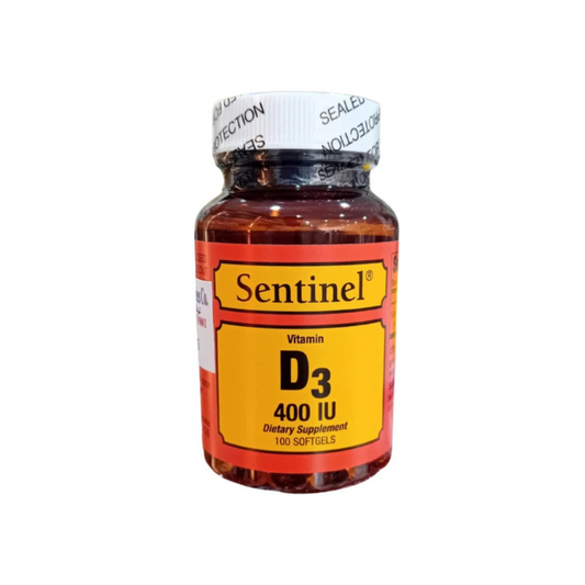 SENTINEL VITAMIN D 3 400 IU 100 S