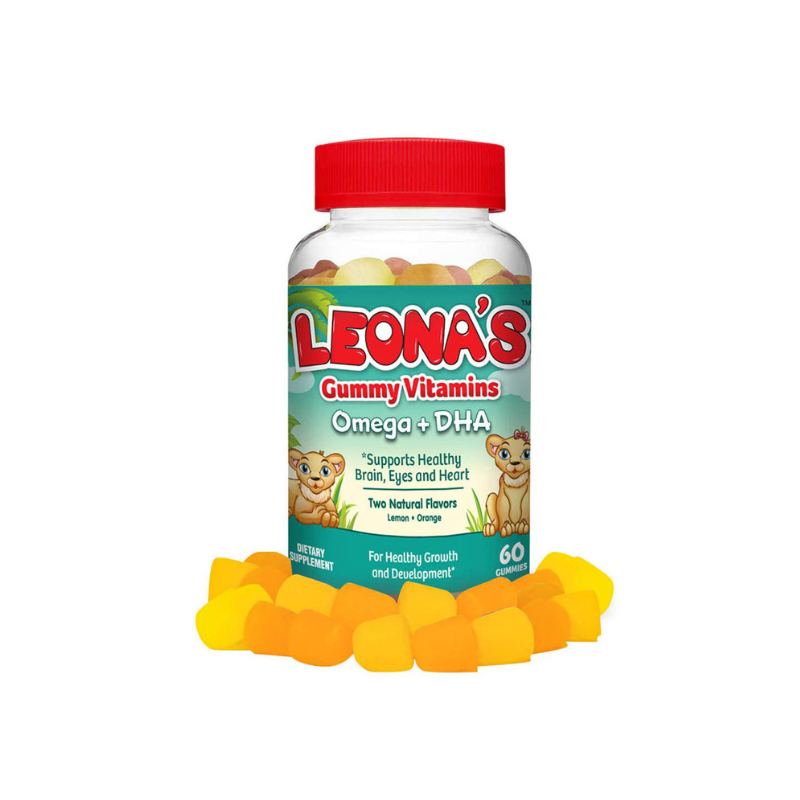 LEONA S GUMMY VITAMINS OMEGA PLUS DHA 60 S