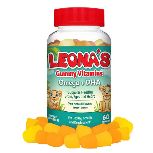 LEONA S GUMMY VITAMINS OMEGA PLUS DHA 60 S