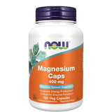 NOW MAGNESIUM CAPS 400 MG 180 CAPSULES