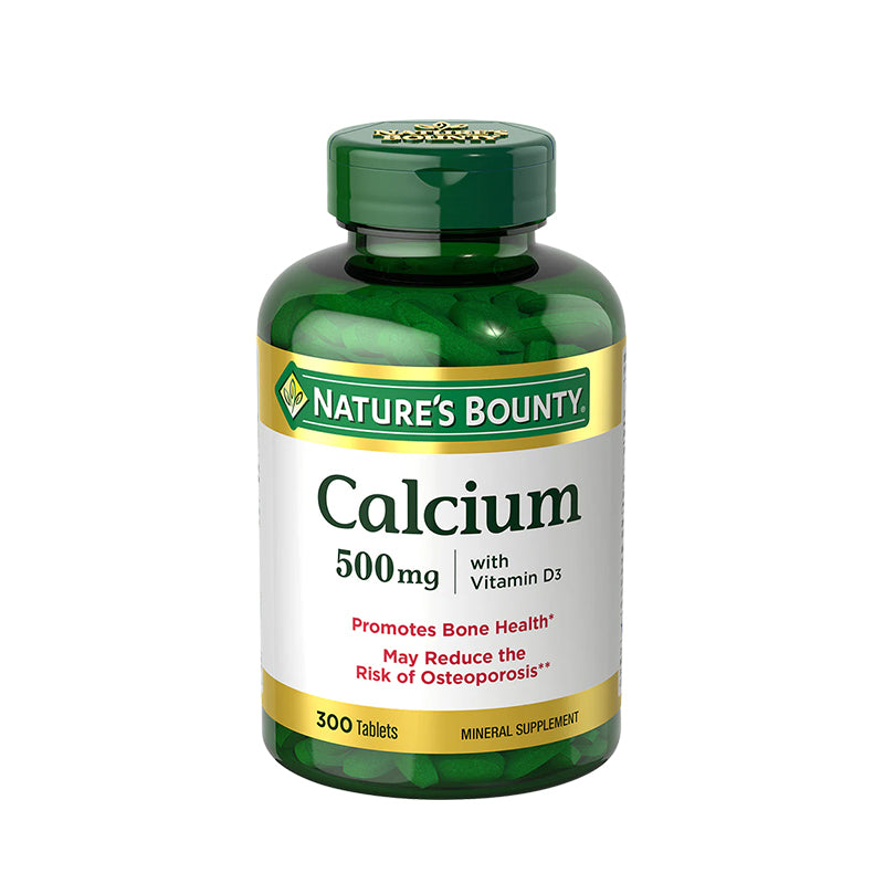 NATURE S BOUNTY CALCIUM 500 MG WITH VIT D TAB 300