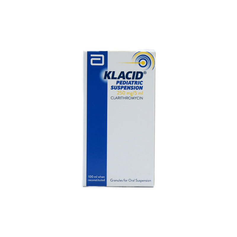 KLACID PAED 250 MG / 5 ML GRANULES 100 ML