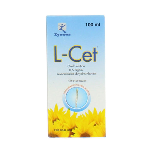 L CET ORAL SOLUTION 100 ML