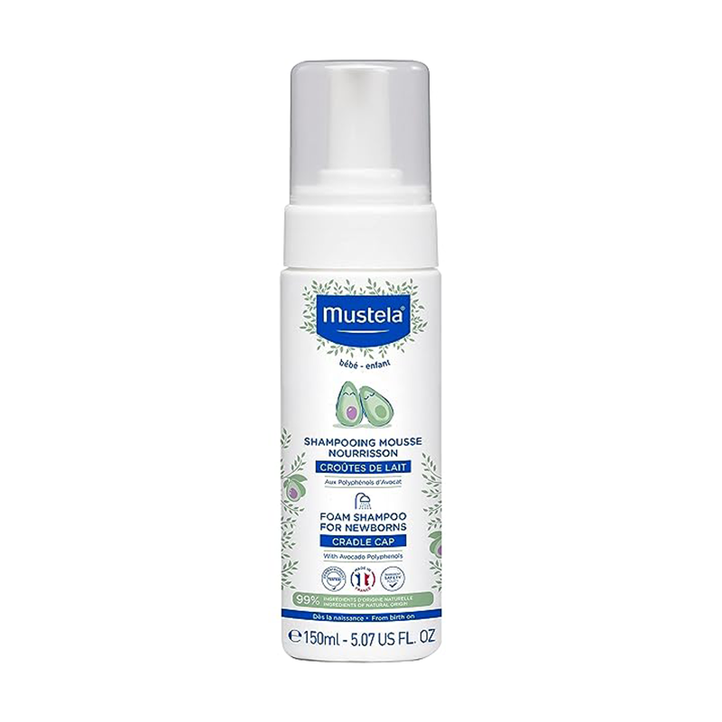 MUSTELA FOAM SHAMPOO FOR NEW BORN 150 ML