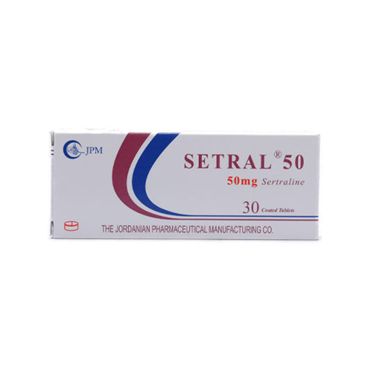 SETRAL 50 MG TABS 30'S