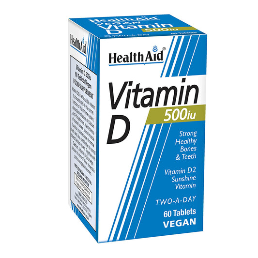 VITAMIN D 500 IU TABS 60'S