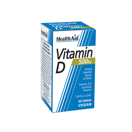 VITAMIN D 500 IU TABS 60'S