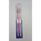 327 - PIERROT ACTION TIP TOOTHBRUSH X 2 PCS (MEDIU