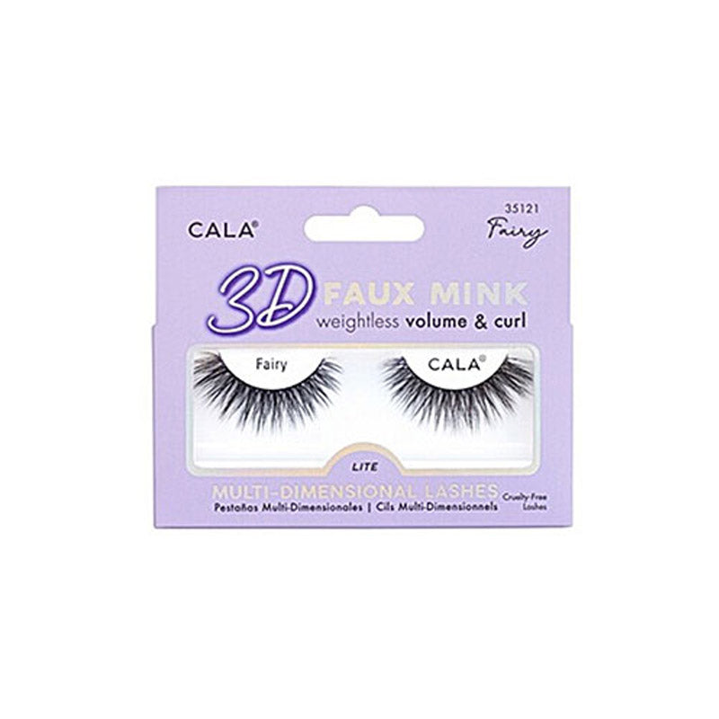 CALA-3D FAUX MINK LASHES-FAIRY-35121