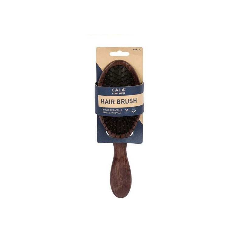 CALA - OVAL HAIR BRUSH (DARK WOOD - 66114